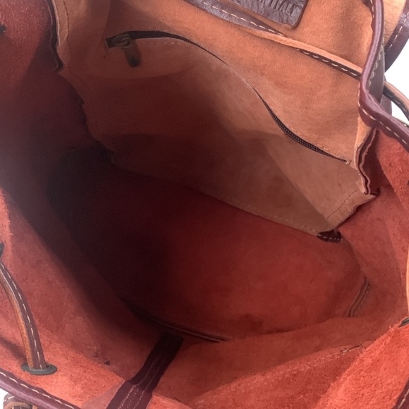 Natural Leather Handmade in Italy Backpack in Rich Mahogany main image 8